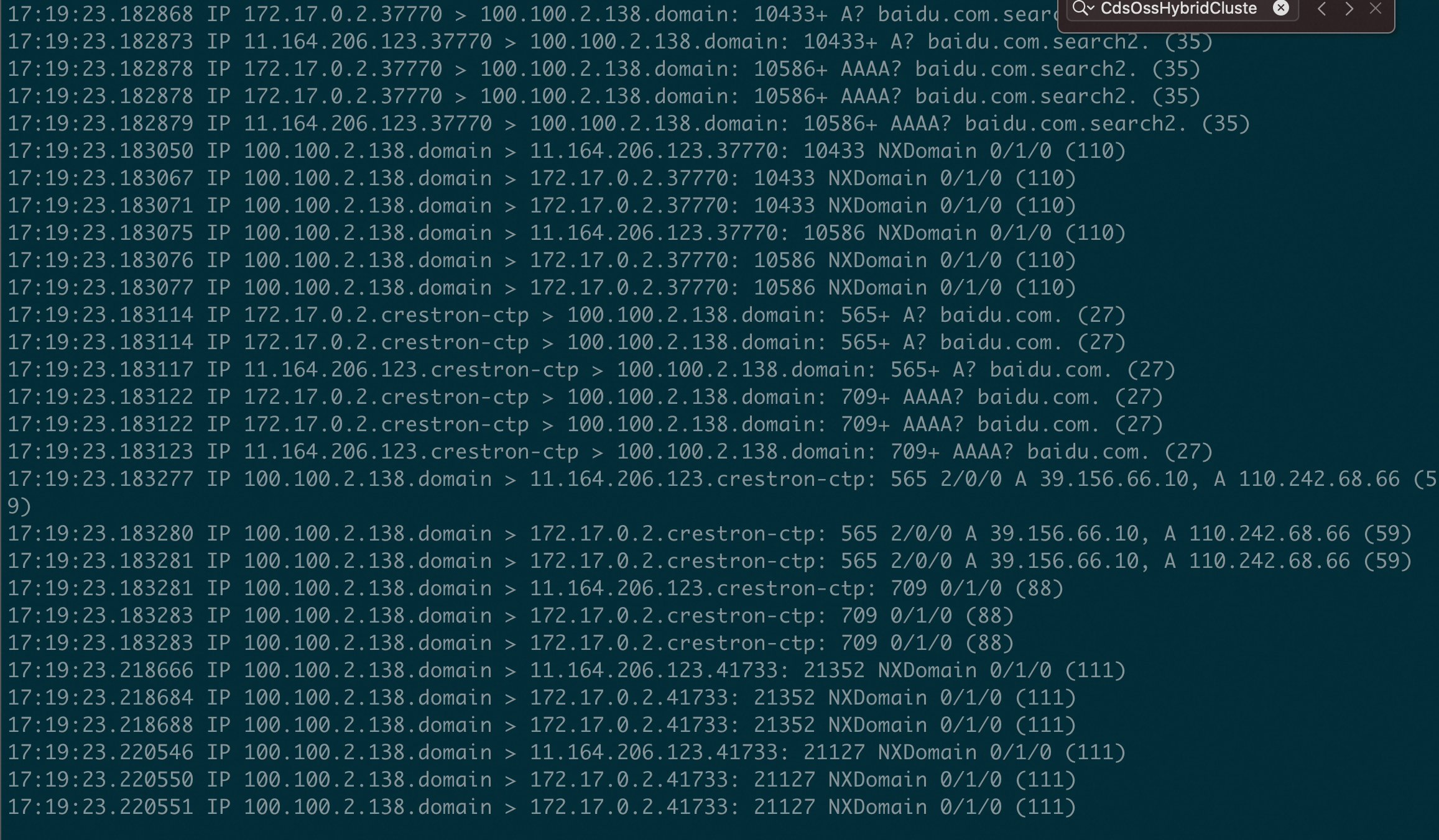 NXDOMAIN